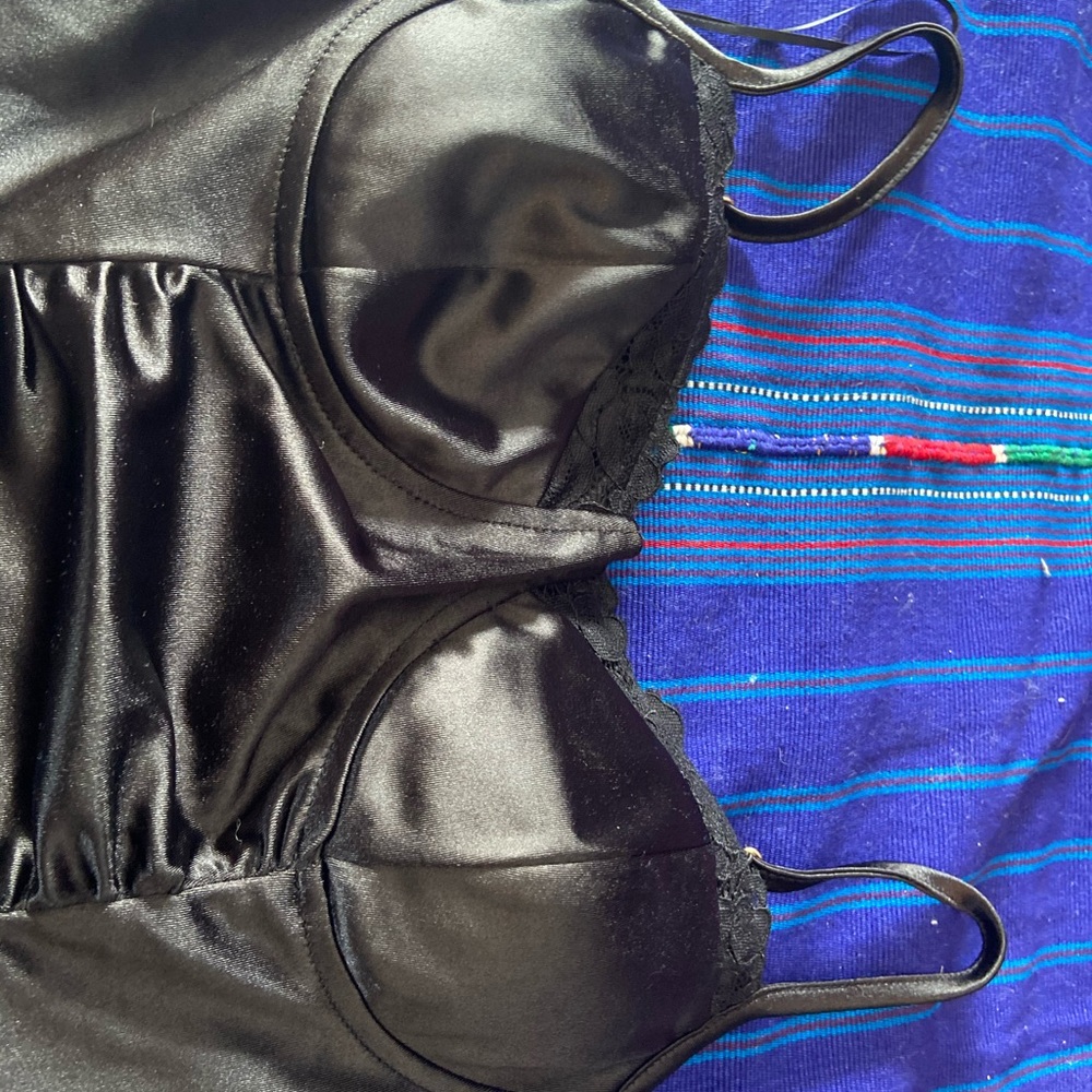 Silky Black Dress